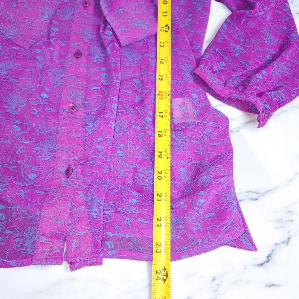 Patrons of Peace Women's sheer blouse - Picture 8 of 8